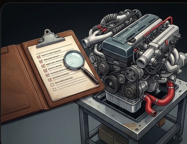 Engine inspection checklist